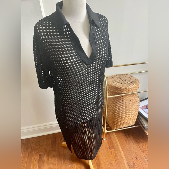 Crochet MIDI Beach Dress - Picture 2 of 3